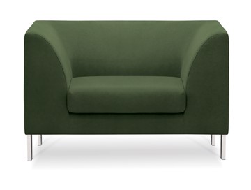 Кресло офисное Сиеста, ткань Сахара / зеленая С39 в Брянске