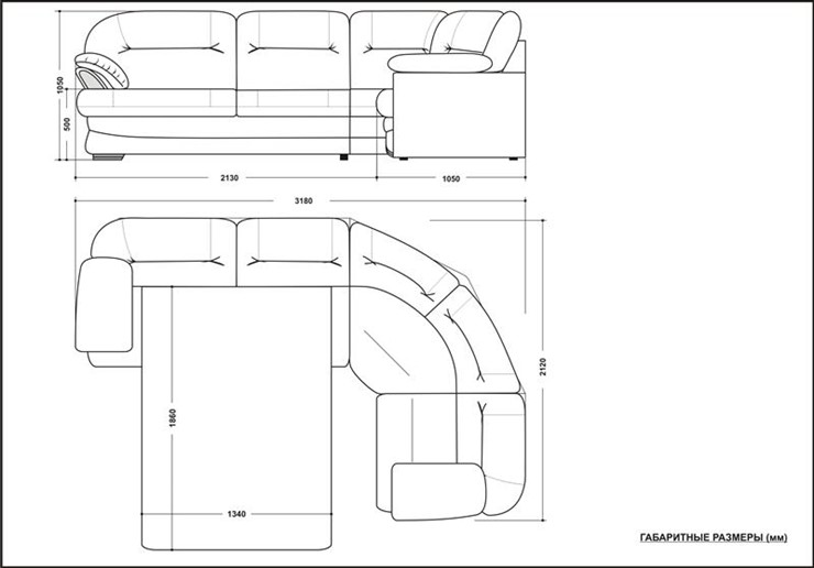 Угловой диван Квин 6 в Брянске - изображение 5