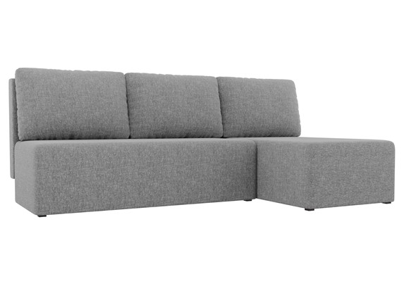 Угловой диван Поло, Серый (рогожка) в Брянске - изображение