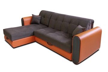 Угловой диван с оттоманкой Аккордеон-8 (сп.м. 160х205) в Брянске