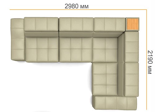 Угловой диван N-0-M ДУ (П1+ПС+УС+Д2+П1) в Брянске - изображение 4