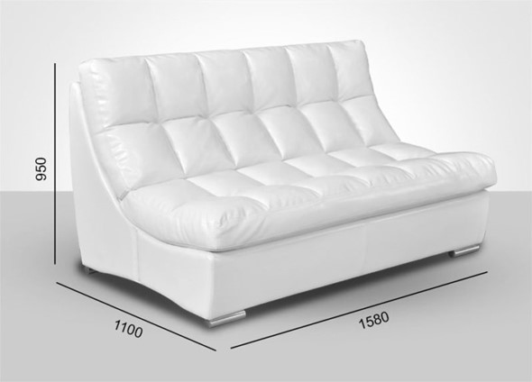 Прямой диван Брайтон с механизмом в Брянске - изображение