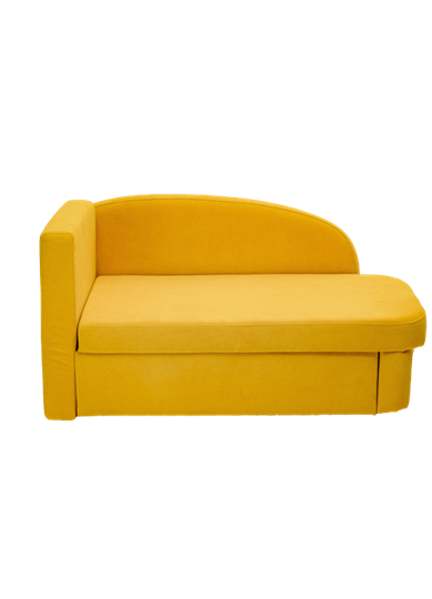 Мягкий диван левый Тедди желтый в Брянске - изображение 1