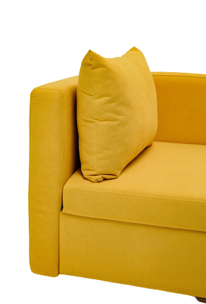 Мягкий диван левый Тедди желтый в Брянске - изображение 5