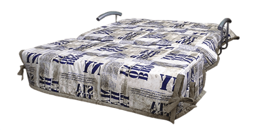 Прямой диван Аккордеон с боковинами, спальное место 1400 в Брянске - предосмотр 1