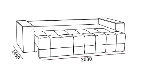 Прямой диван Элегант БД 2022 в Брянске - изображение 5