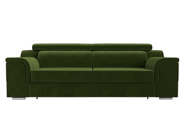 Прямой диван Лига-003 НПБ, Зеленый (Микровельвет) в Брянске - предосмотр 4