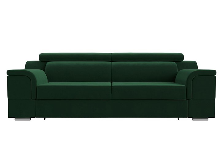 Прямой диван Лига-003 НПБ, Зеленый (Велюр) в Брянске - изображение 7