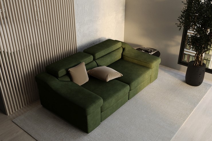 Прямой диван Мюнхен с выкатным механизмом в Брянске - изображение 9