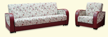 Мебельный комплект Элегия 5, диван + кресло в Брянске