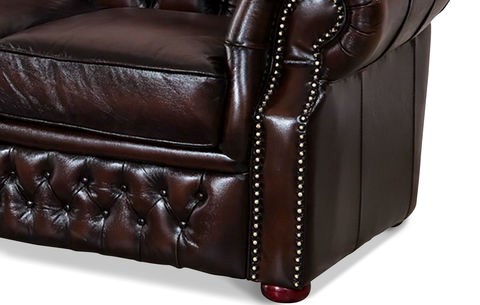 Прямой диван В-128 (2-х местный) brown в Брянске - изображение 5