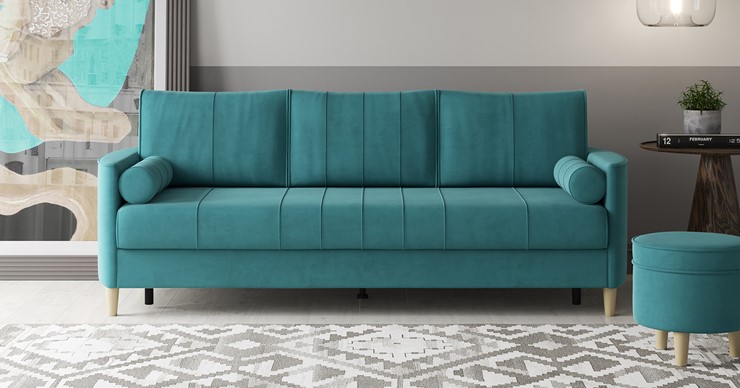 Прямой диван Лора, ТД 329 в Брянске - изображение 1
