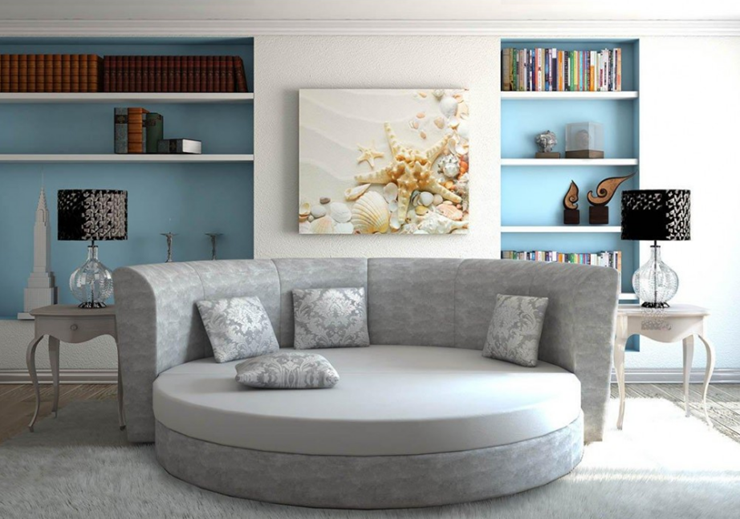 Круглый диван-кровать Смайл в Брянске - изображение 5