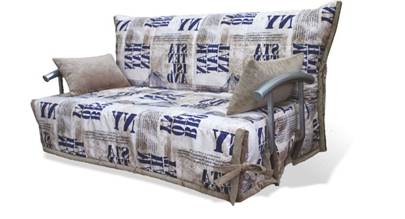 Прямой диван Аккордеон с боковинами, спальное место 1400 в Брянске - изображение