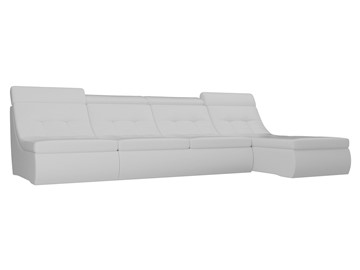 Большой модульный диван Холидей люкс, Белый (экокожа) в Брянске