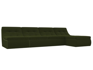 Большой модульный диван Холидей, Зеленый (микровельвет) в Брянске