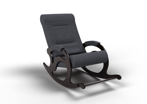 Кресло-качалка Тироль, ткань AMIGo графит 12-Т-ГР в Брянске - изображение