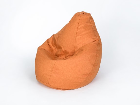 Кресло-мешок Хоум малое, оранжевый в Брянске - изображение