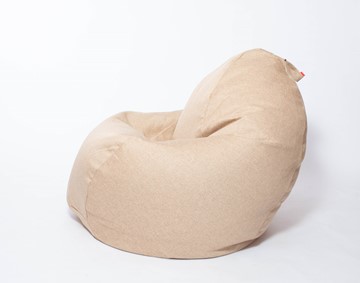 Кресло-мешок Макси, рогожка, 150х100, песочное в Брянске - предосмотр 2