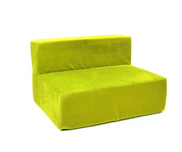 Кресло бескаркасное Тетрис 100х80х60, зеленое в Брянске