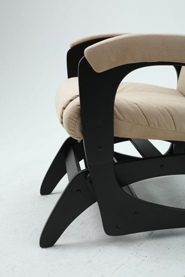 Кресло-качалка Леон маятниковая, ткань AMIGo песок 29-Т-П в Брянске - изображение 11
