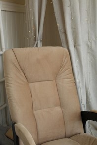 Кресло-качалка Леон маятниковая, ткань AMIGo песок 29-Т-П в Брянске - предосмотр 7
