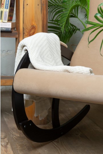 Кресло-качалка в гостиную Корсика, ткань Amigo Beige 34-Т-AB в Брянске - изображение 5