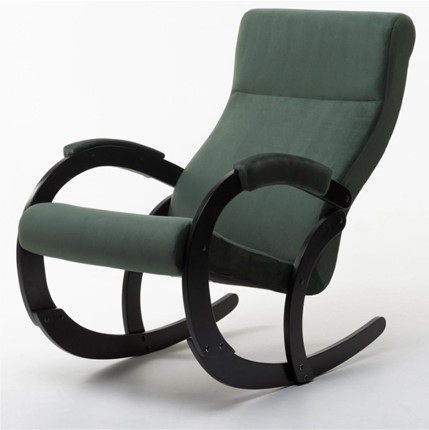 Кресло-качалка Корсика, ткань Amigo Green 34-Т-AG в Брянске - изображение