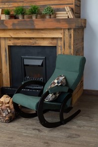 Кресло-качалка Корсика, ткань Amigo Green 34-Т-AG в Брянске - предосмотр 7