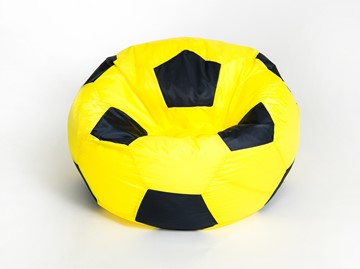 Кресло-мешок Мяч большой, желто-черный в Брянске
