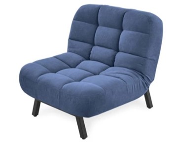 Мягкое кресло Абри опора металл (синий) в Брянске - предосмотр 2