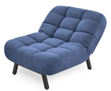 Мягкое кресло Абри опора металл (синий) в Брянске - изображение 3