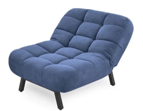 Мягкое кресло Абри опора металл (синий) в Брянске - изображение 4