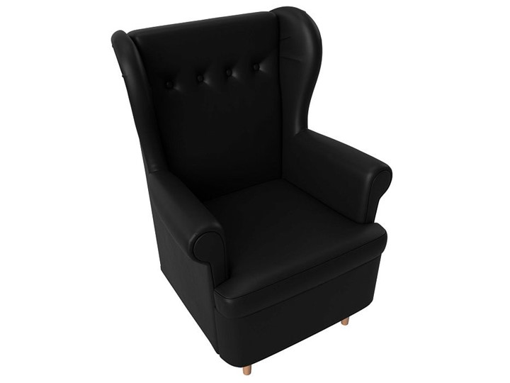 Кресло для отдыха Торин, черный (Экокожа) в Брянске - изображение 4