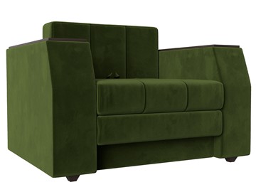 Кресло-кровать Атлантида, Зеленый (Микровельвет) в Брянске - предосмотр