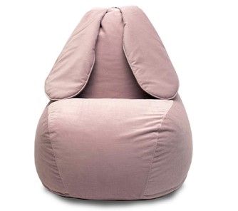 Кресло-мешок Зайка (длинные уши), розовый в Брянске