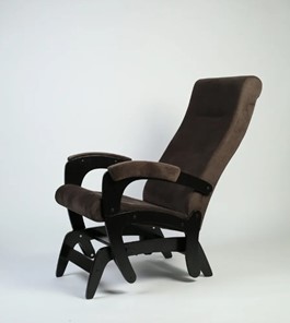 Кресло-качалка Версаль, ткань шоколад 36-Т-Ш в Брянске