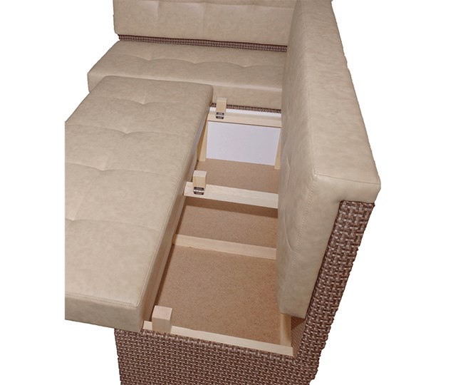 Кухонный угловой диван Нео КМ3 с механизмом 2000х1460 в Брянске - изображение 8