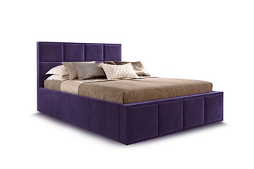 Кровать с основанием Октавия 1400,Мора фиолетовый в Брянске