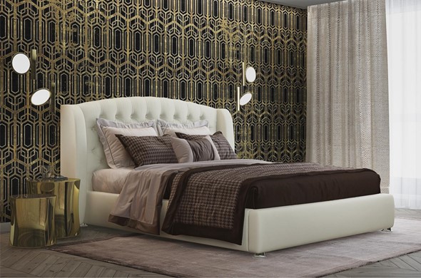 Кровать 2-х спальная Сильва Модерн 180х200 (с основание) в Брянске - изображение