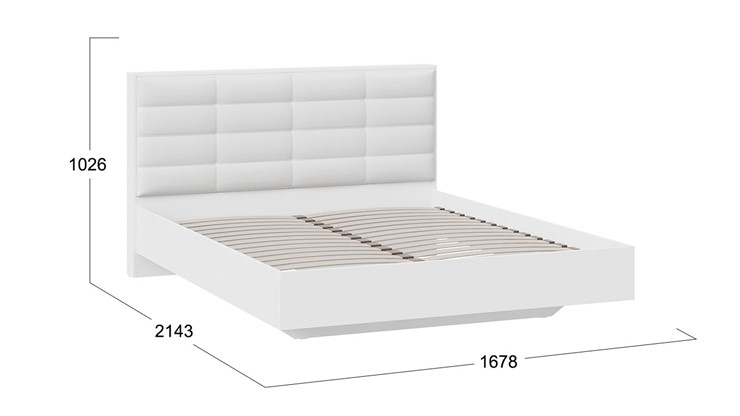 Кровать Агата тип 1 (Белый) в Брянске - изображение 2