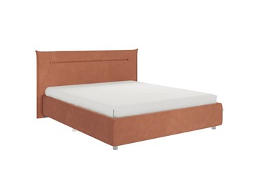 Спальная кровать Альба 1.6, персик (велюр) в Брянске