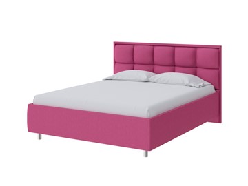 Кровать 2-спальная Chessy 160х200, Рогожка (Savana Berry (фиолетовый)) в Брянске