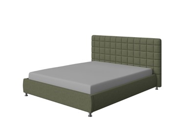 Спальная кровать Corso-3 160х200, Искусственная шерсть (Лама Авокадо) в Брянске