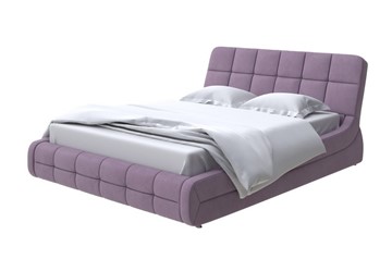 Двуспальная кровать Corso-6 200х200, Велюр (Ultra Сливовый) в Брянске