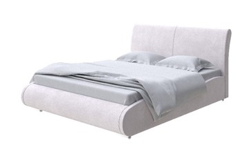 Спальная кровать Corso-8 Lite 200x200, Велюр (Casa Лунный) в Брянске
