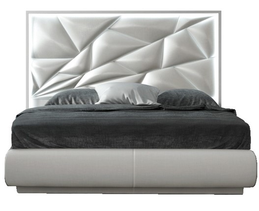Кровать FRANCO KIU 1242 с LED подсветкой изголовья (180х200) в Брянске - изображение