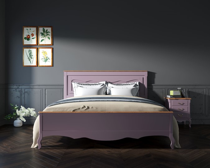 Кровать спальная Leontina (ST9341/18L) Лавандовый в Брянске - изображение 1