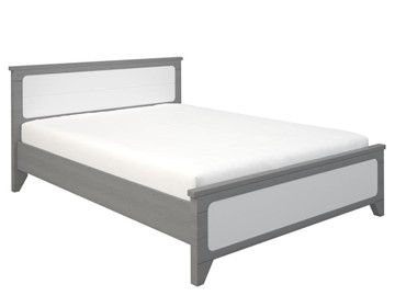 Двуспальная кровать Соня 1400, Серый/Белый в Брянске