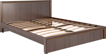 Кровать 2-спальная Беатрис М07 (Орех Гепланкт) в Брянске